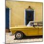 Cuba Fuerte Collection SQ - American Classic Golden Car-Philippe Hugonnard-Mounted Photographic Print