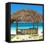 Cuba Fuerte Collection SQ - Beach Hut-Philippe Hugonnard-Framed Stretched Canvas