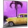 Cuba Fuerte Collection SQ - Beautiful Retro Golden Car-Philippe Hugonnard-Mounted Photographic Print