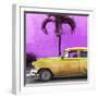 Cuba Fuerte Collection SQ - Beautiful Retro Golden Car-Philippe Hugonnard-Framed Photographic Print