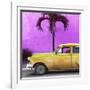 Cuba Fuerte Collection SQ - Beautiful Retro Golden Car-Philippe Hugonnard-Framed Photographic Print