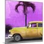 Cuba Fuerte Collection SQ - Beautiful Retro Golden Car-Philippe Hugonnard-Mounted Photographic Print