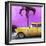 Cuba Fuerte Collection SQ - Beautiful Retro Golden Car-Philippe Hugonnard-Framed Premium Photographic Print