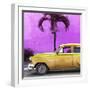 Cuba Fuerte Collection SQ - Beautiful Retro Golden Car-Philippe Hugonnard-Framed Premium Photographic Print