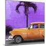 Cuba Fuerte Collection SQ - Beautiful Retro Orange Car-Philippe Hugonnard-Mounted Photographic Print