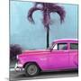 Cuba Fuerte Collection SQ - Beautiful Retro Pink Car-Philippe Hugonnard-Mounted Photographic Print
