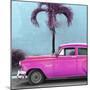 Cuba Fuerte Collection SQ - Beautiful Retro Pink Car-Philippe Hugonnard-Mounted Photographic Print