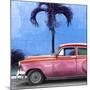 Cuba Fuerte Collection SQ - Beautiful Retro Red Car-Philippe Hugonnard-Mounted Photographic Print
