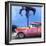 Cuba Fuerte Collection SQ - Beautiful Retro Red Car-Philippe Hugonnard-Framed Photographic Print