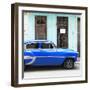 Cuba Fuerte Collection SQ - Bel Air Classic Blue Car-Philippe Hugonnard-Framed Photographic Print