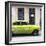 Cuba Fuerte Collection SQ - Bel Air Classic Lime Green Car-Philippe Hugonnard-Framed Photographic Print