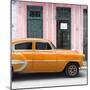 Cuba Fuerte Collection SQ - Bel Air Classic Orange Car-Philippe Hugonnard-Mounted Photographic Print