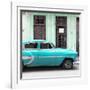 Cuba Fuerte Collection SQ - Bel Air Classic Turquoise Car-Philippe Hugonnard-Framed Photographic Print