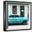 Cuba Fuerte Collection SQ - Bel Air Classic Turquoise Car-Philippe Hugonnard-Framed Photographic Print