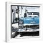 Cuba Fuerte Collection SQ - Blue Chevy-Philippe Hugonnard-Framed Photographic Print