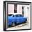 Cuba Fuerte Collection SQ - Blue Cuban Taxi-Philippe Hugonnard-Framed Photographic Print