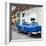 Cuba Fuerte Collection SQ - Blue Taxi Pontiac 1953-Philippe Hugonnard-Framed Photographic Print