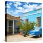 Cuba Fuerte Collection SQ - Blue Trinidad-Philippe Hugonnard-Stretched Canvas