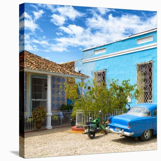 Cuba Fuerte Collection SQ - Blue Trinidad-Philippe Hugonnard-Stretched Canvas