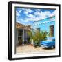 Cuba Fuerte Collection SQ - Blue Trinidad-Philippe Hugonnard-Framed Photographic Print