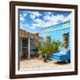 Cuba Fuerte Collection SQ - Blue Trinidad-Philippe Hugonnard-Framed Photographic Print