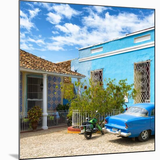 Cuba Fuerte Collection SQ - Blue Trinidad-Philippe Hugonnard-Mounted Photographic Print