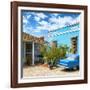 Cuba Fuerte Collection SQ - Blue Trinidad-Philippe Hugonnard-Framed Photographic Print