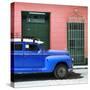 Cuba Fuerte Collection SQ - Blue Vintage Car-Philippe Hugonnard-Stretched Canvas