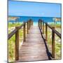 Cuba Fuerte Collection SQ - Boardwalk on the Beach III-Philippe Hugonnard-Mounted Photographic Print