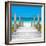 Cuba Fuerte Collection SQ - Boardwalk on the Beach-Philippe Hugonnard-Framed Photographic Print