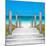 Cuba Fuerte Collection SQ - Boardwalk on the Beach-Philippe Hugonnard-Mounted Photographic Print