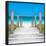 Cuba Fuerte Collection SQ - Boardwalk on the Beach-Philippe Hugonnard-Framed Photographic Print