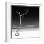 Cuba Fuerte Collection SQ BW - Alone on the White Sandy Beach-Philippe Hugonnard-Framed Photographic Print