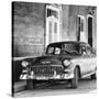 Cuba Fuerte Collection SQ BW - American Classic Car II-Philippe Hugonnard-Stretched Canvas