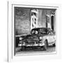 Cuba Fuerte Collection SQ BW - American Classic Car II-Philippe Hugonnard-Framed Photographic Print