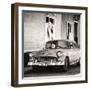 Cuba Fuerte Collection SQ BW - American Classic Car-Philippe Hugonnard-Framed Photographic Print