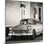 Cuba Fuerte Collection SQ BW - American Classic Car-Philippe Hugonnard-Mounted Photographic Print