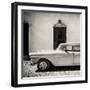 Cuba Fuerte Collection SQ BW - American Classic Car-Philippe Hugonnard-Framed Photographic Print