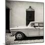 Cuba Fuerte Collection SQ BW - American Classic Car-Philippe Hugonnard-Mounted Photographic Print