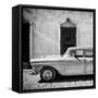 Cuba Fuerte Collection SQ BW - American Classic Car-Philippe Hugonnard-Framed Stretched Canvas