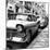 Cuba Fuerte Collection SQ BW - Beautiful American Cars in Havana II-Philippe Hugonnard-Mounted Photographic Print