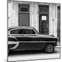 Cuba Fuerte Collection SQ BW - Bel Air Classic Car-Philippe Hugonnard-Mounted Photographic Print