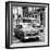 Cuba Fuerte Collection SQ BW BW - Taxi Cars Havana-Philippe Hugonnard-Framed Photographic Print