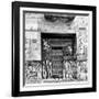 Cuba Fuerte Collection SQ BW - Cafe Express Havana-Philippe Hugonnard-Framed Photographic Print