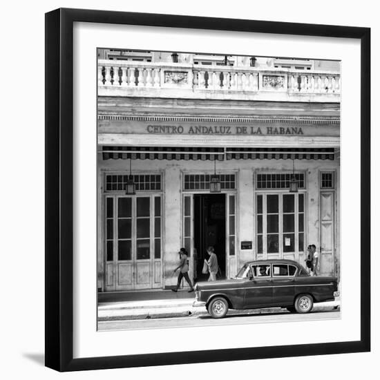 Cuba Fuerte Collection SQ BW - Centro Andaluz de la Habana-Philippe Hugonnard-Framed Photographic Print