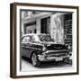 Cuba Fuerte Collection SQ BW - Chevrolet Cuban-Philippe Hugonnard-Framed Photographic Print