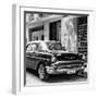 Cuba Fuerte Collection SQ BW - Chevrolet Cuban-Philippe Hugonnard-Framed Photographic Print