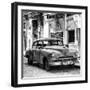 Cuba Fuerte Collection SQ BW - Chevrolet of Havana-Philippe Hugonnard-Framed Photographic Print