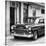 Cuba Fuerte Collection SQ BW - Classic American Car in Havana II-Philippe Hugonnard-Stretched Canvas