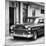 Cuba Fuerte Collection SQ BW - Classic American Car in Havana II-Philippe Hugonnard-Mounted Premium Photographic Print